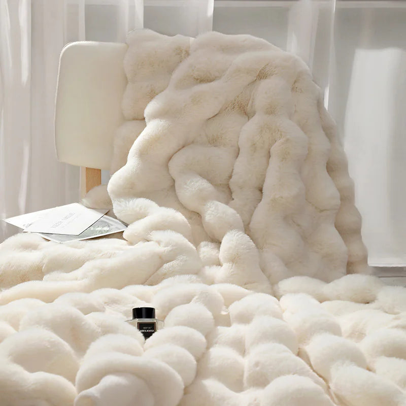 Cozy Luxe Ultra Soft Velvet Throw Blanket