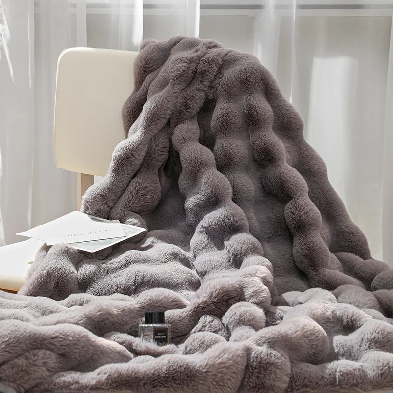 Cozy Luxe Ultra Soft Velvet Throw Blanket