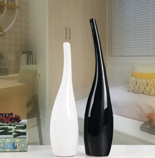 Luxe Silhouette Ceramic Vase Collection