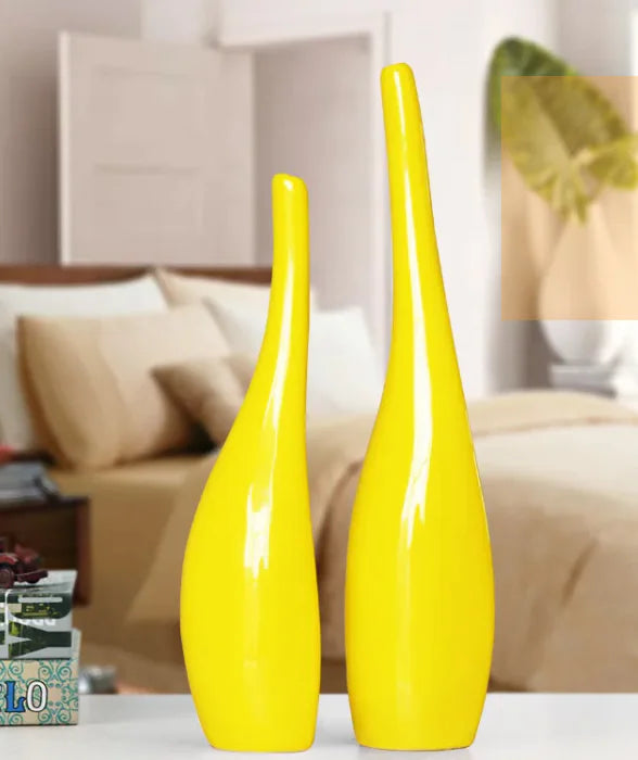 Luxe Silhouette Ceramic Vase Collection