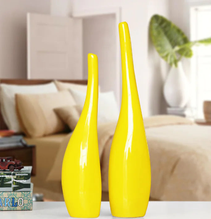 Luxe Silhouette Ceramic Vase Collection