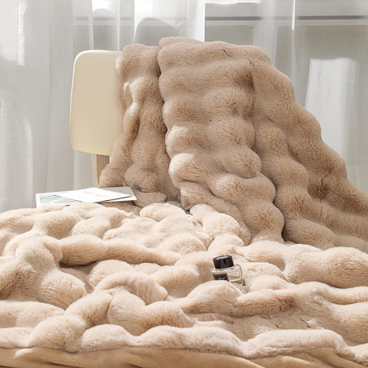Cozy Luxe Ultra Soft Velvet Throw Blanket